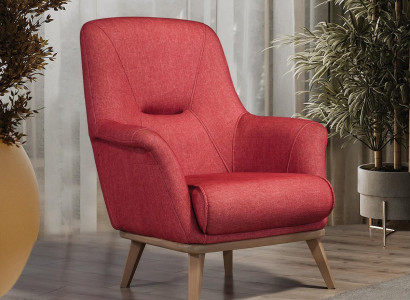 Stylish pink armchair exclusive perfect furniture for living room